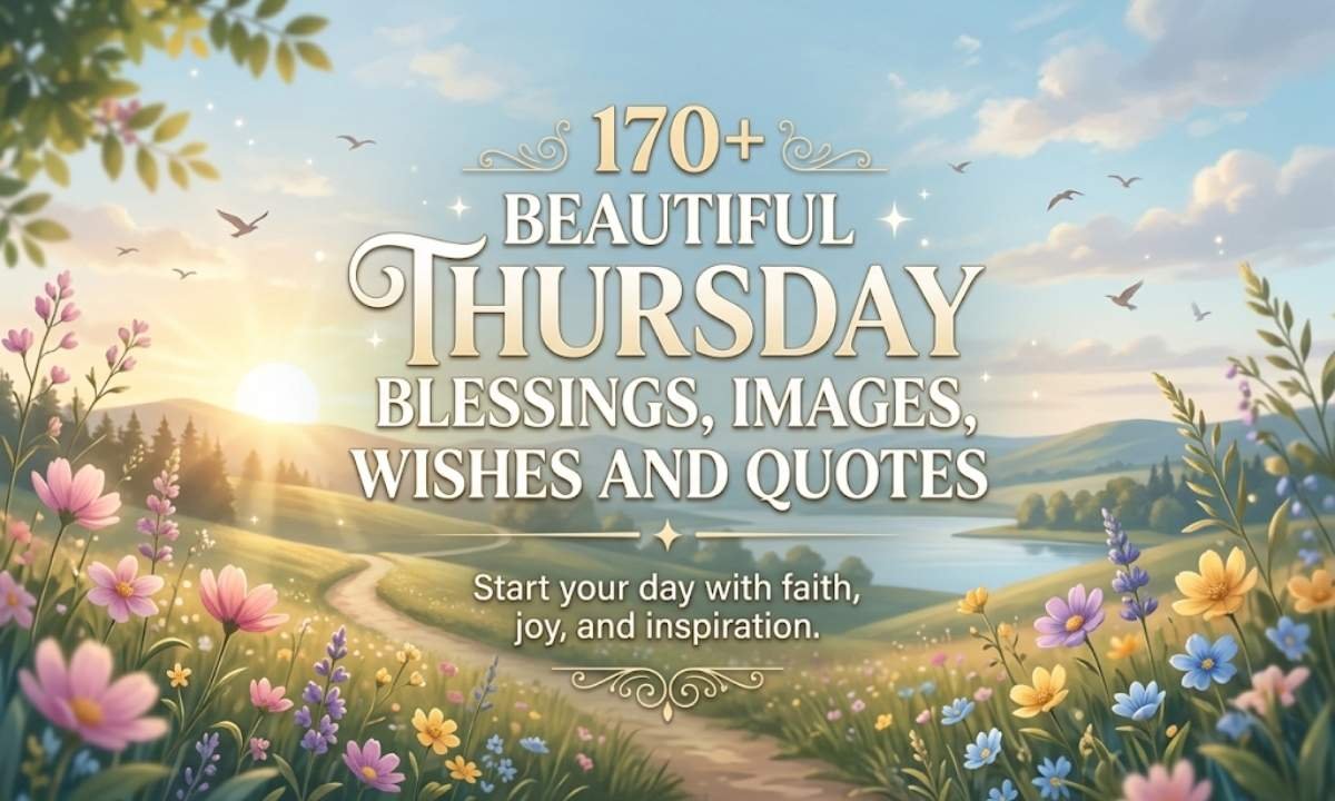 Beautiful Thursday Blessings, Images, Wishes and Quotes