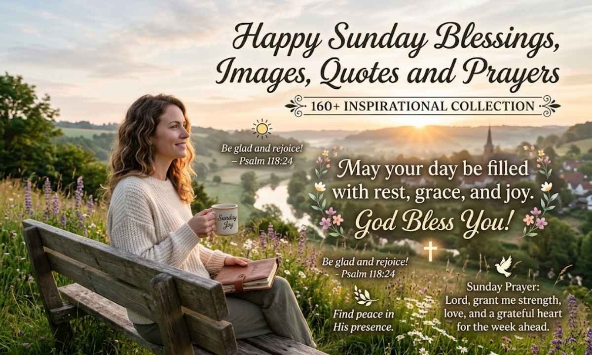 Happy Sunday Blessings, Images, Quotes and Prayers