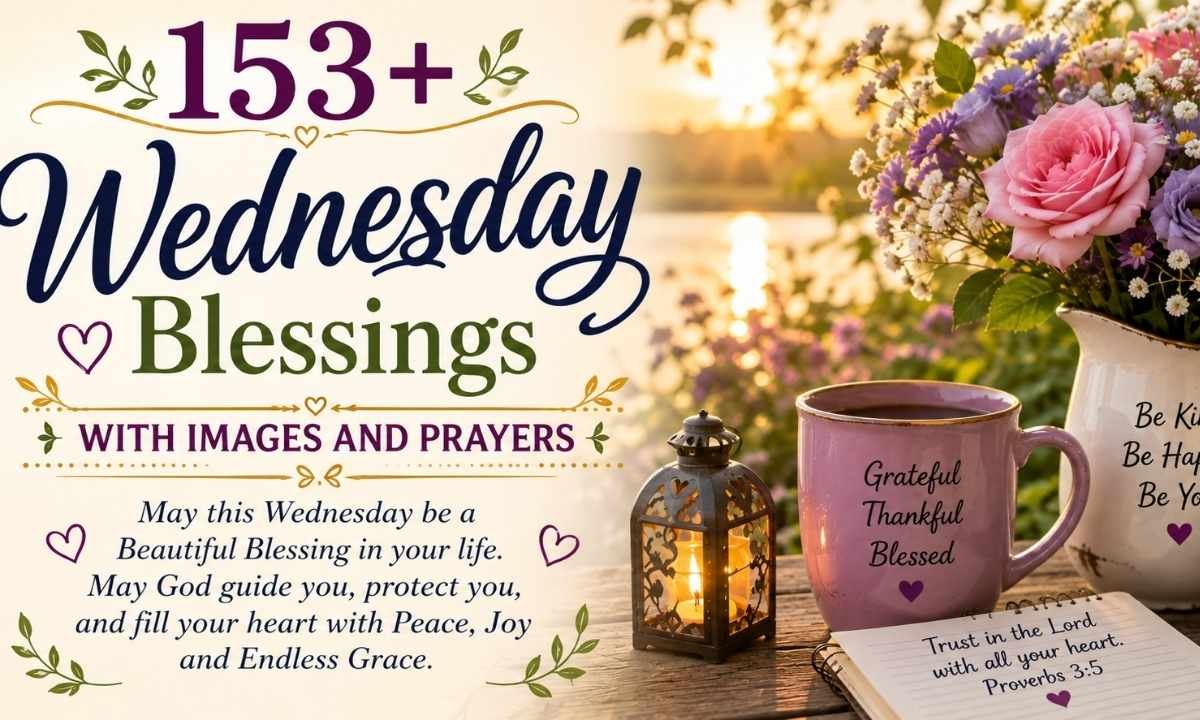 Wednesday Blessings with Images, Prayers and Quotes