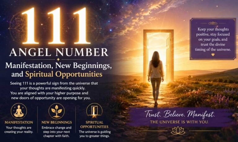 111 Angel Number Manifestation, New Beginnings, and Spiritual Opportunities