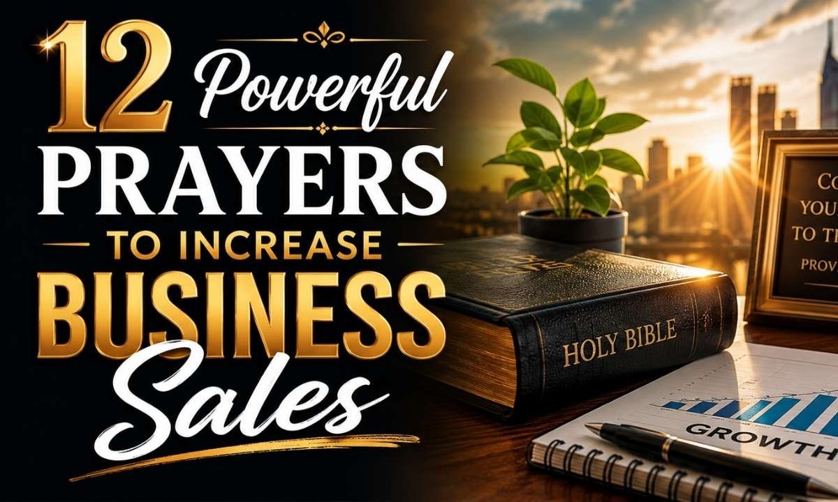 12 Powerful Prayers to Increase Business Sales