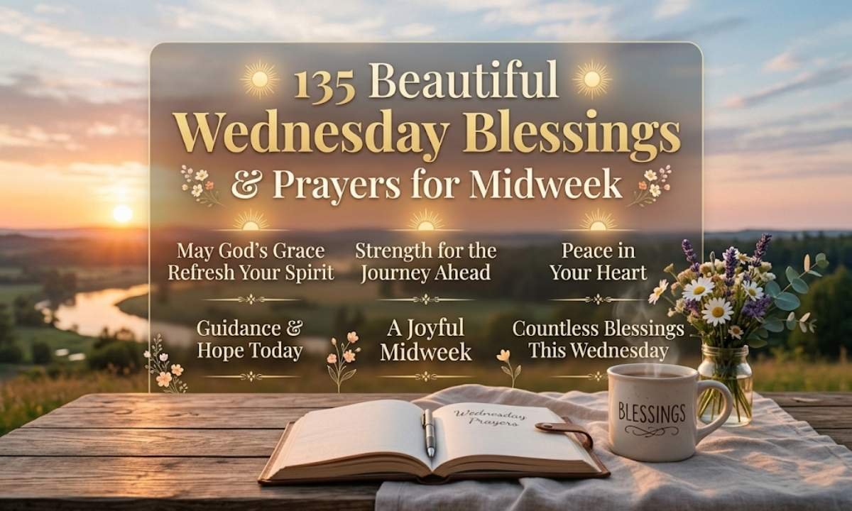 Beautiful Wednesday Blessings and Prayers for Midweek