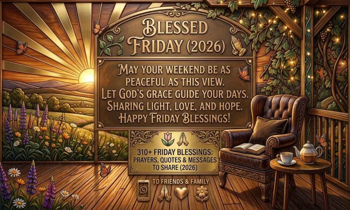 Friday Blessings Prayers, Quotes & Messages to Share (2026)