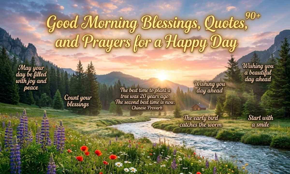 Good Morning Blessings, Quotes, and Prayers for a Happy Day