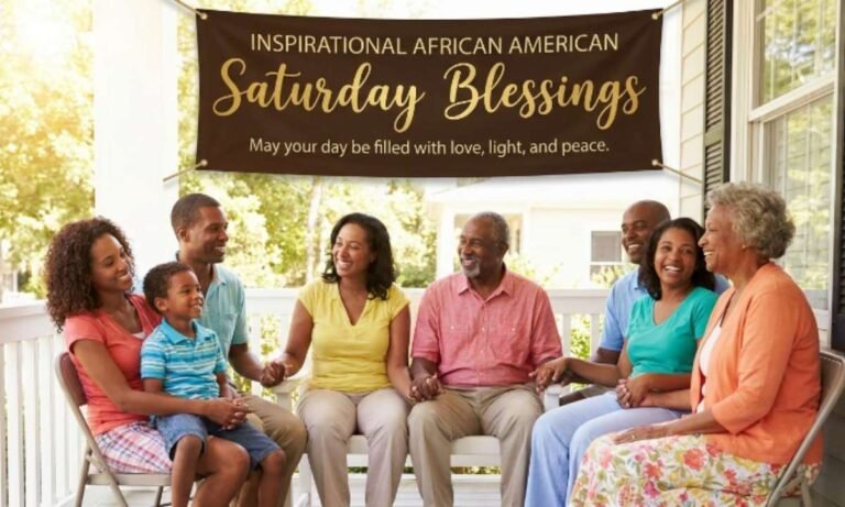 Inspirational African American Saturday Blessings