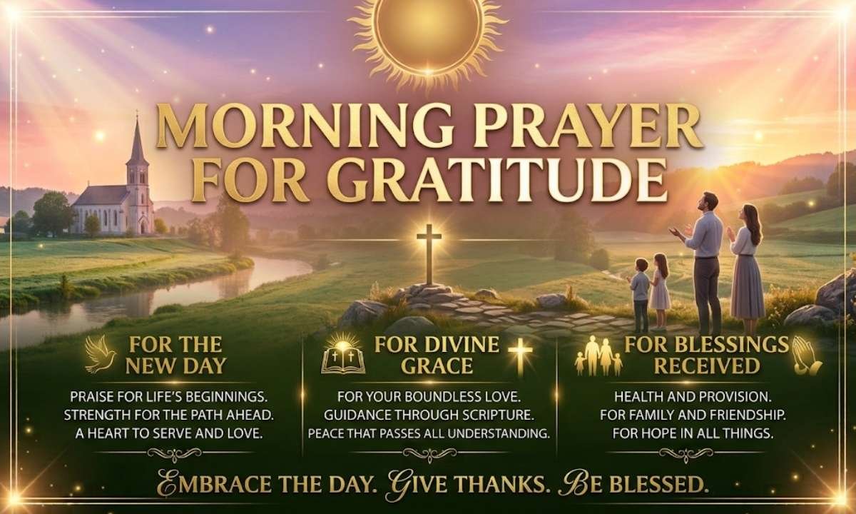 Morning Prayer for Gratitude