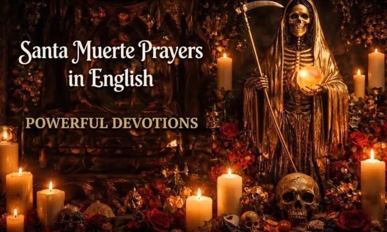 Santa Muerte Prayers in English
