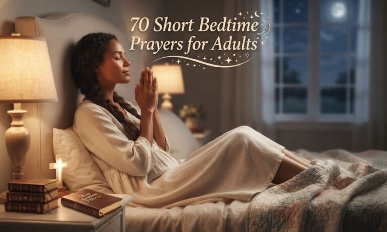 Short Bedtime Prayers for Adults