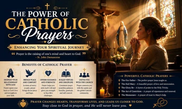 The Power of Catholic Prayers Enhancing Your Spiritual Journey