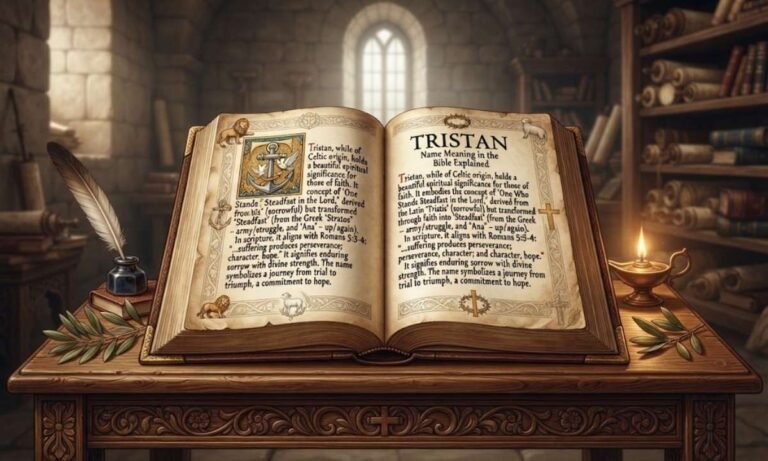 Tristan Name Meaning in the Bible Explained