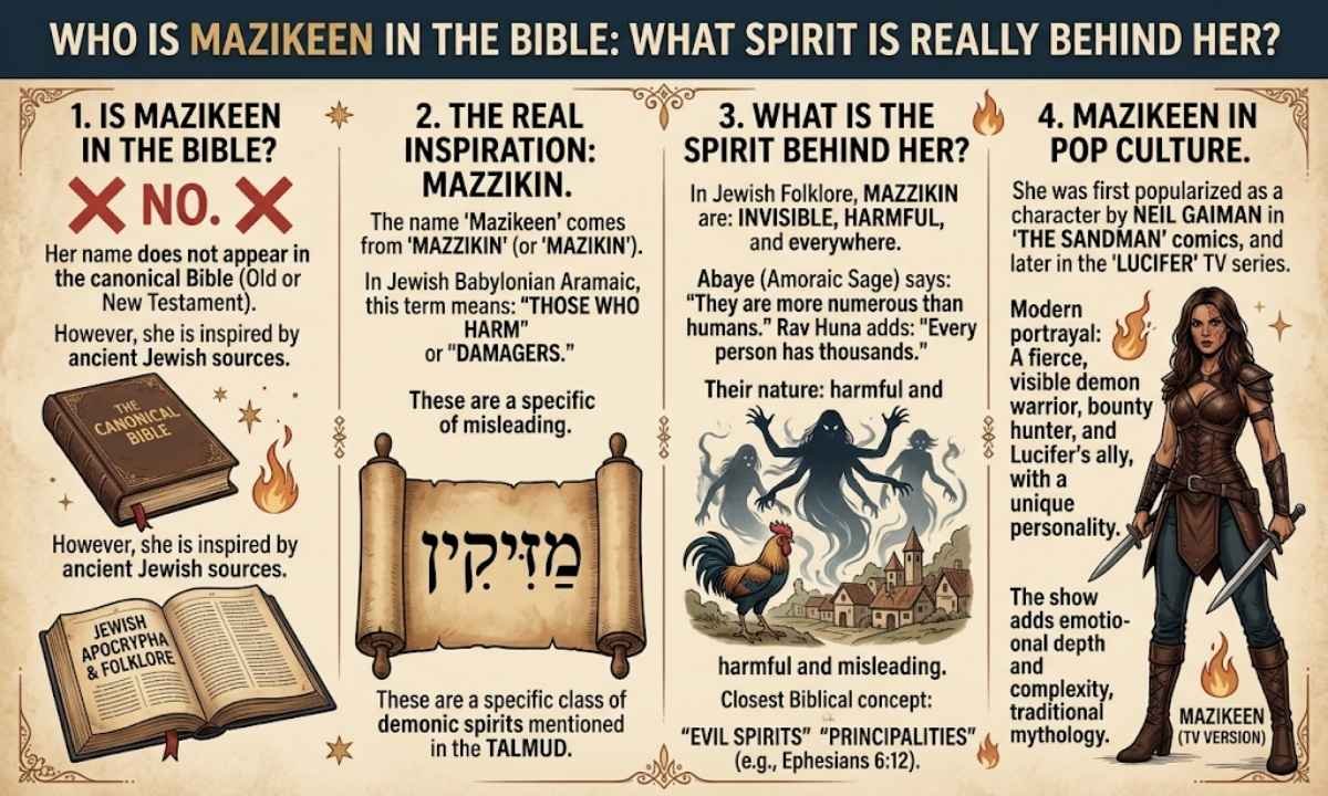 Who Is Mazikeen in the Bible What Spirit Is Really Behind Her