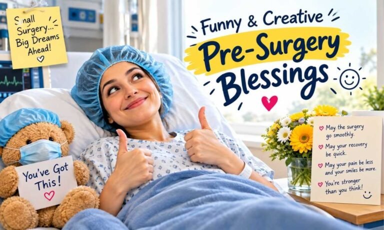 Funny & Creative Pre-Surgery Blessings