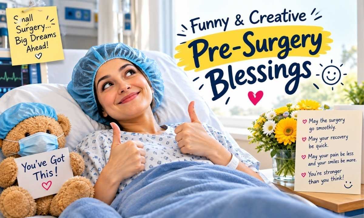 Funny & Creative Pre-Surgery Blessings